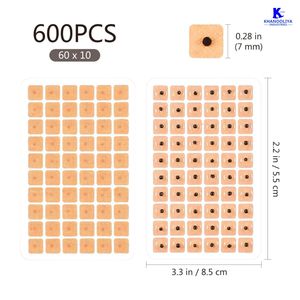 Semillas Auriculares de Vaccaria K-Star KESP para Acupuntura, 600 Unidades, Semillas para Terapia Auricular y Acupresión - Product Image 2