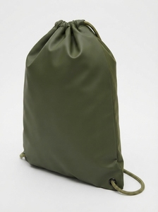 Wholesale 210D Polyester <b>Drawstring</b> Bag Lightweight Waterproof Gym Sack Custom Logo Sports <b>Backpack</b> for Yoga Fitness Outdoor - Product Image 5