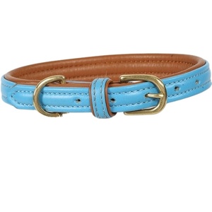 Factory Prices Eco-Friendly Solid Rivet Leather Dog <b>Collar</b> Super Soft Padded Design Customized All Sizes Available Wholesaler - Product Image 5