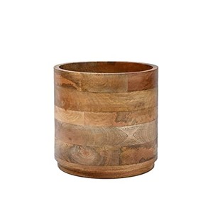 Vases et pots à fleurs en bois de Sheesham, fabrication sur mesure, vente en gros |   Aqdus Saleem Inde - Product Image 2