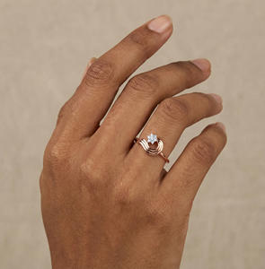 เพชรแท้ทรงกลมเจียระไนบริลเลียนต์ น้ำหนัก 0.08 กะรัต สี H-I ความสะอาดระดับ VS-SI  ได้จากธรรมชาติ  หินสีขาวแท้จากเหมือง - Product Image 3