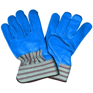 Gants de travail en cuir de vachette pleine fleur de qualité supérieure, résistants, pour riggers canadiens, jardinage, sécurité, avec protection des mains - Product Image 5