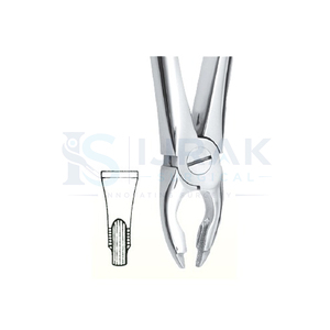 คีมถอนฟัน ฟันหน้าบน รากฟัน สแตนเลส เครื่องมือผ่าตัดแบบใช้มือ คลาส 1 - Product Image 4