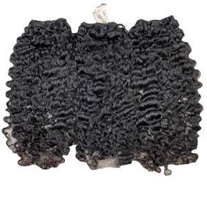 Paquetes de cabello humano Virgen sin procesar crudo 32 pulgadas estilo rizado birmano origen vietnamita extensiones de cabello tejido - Product Image 4