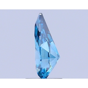Diamant de laboratoire 1,5 carat, bleu vif fantaisie, taille poire brillante, VS1, avec certificat IGI, couleur D-F, clarté VVS-VS, personnalisable - Product Image 2
