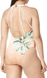 Traje de Baño de Una Pieza de Alta Calidad para Mujer, Ropa Deportiva de Playa, Traje de Baño con Estampado por Sublimación - Product Image 4