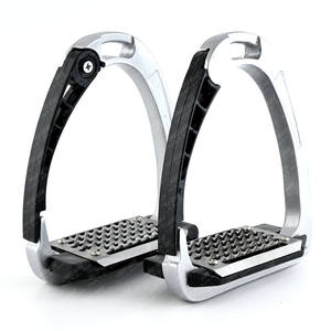 Estribos de equitación de seguridad personalizados, estribos de caballo separables de liberación rápida, estribos ecuestres occidentales antideslizantes de aluminio - Product Image 4