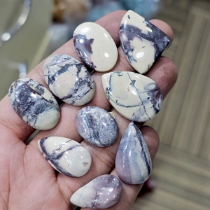 Lote de cabujones de jaspe de porcelana natural, lote de gemas de jaspe para hacer joyas, gemas de tamaño libre al por mayor - Product Image 1