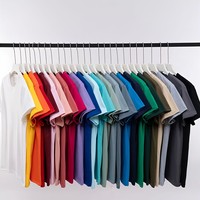 T-shirt publicitaire personnalisé en coton pur 200g, broderie logo OEM, prix usine Chine Bangladesh, manches courtes, vêtements de travail