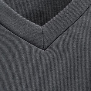 Camiseta de Mujer Casual, Corte Regular, Cuello en V, Sin Mangas, 100% Algodón, Teñido Liso, con Tela Transpirable y Anti-Pilling - Product Image 2