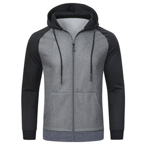 Sweatshirts à capuche en molleton de coton de qualité supérieure pour hommes Style de fermeture éclair complète à la mode directement du fabricant bangladais - Product Image 1