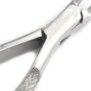Forceps d'extraction dentaire # 83 Mâchoires dentées manuelles, poignée ergonomique, instrument d'extraction des dents supérieures et inférieures en acier inoxydable - Product Image 5