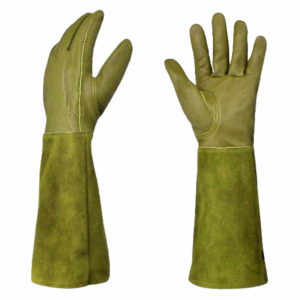 Guantes de Trabajo de Cuero Resistentes al Calor OEM, Guantes de Soldadura Ignífugos con Palma Reforzada para Uso Industrial y de Seguridad - Product Image 5
