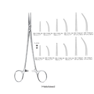 Pinces hémostatiques Halstead 16 cm (7 po) manuelles réutilisables, certifiées CE, pour chirurgie générale - Product Image 1
