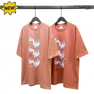 Camiseta Oversize de Estilo Urbano para Hombre con Estampado Serigrafiado, 100% Algodón Jersey, Cuello Redondo, Manga Corta, Diseño Transpirable - Product Image 4