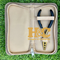 HOOPER COMPANY Nouvelles Pinces à Extensions Capillaires en Acier Inoxydable de Qualité Chirurgicale à Forte Tenue pour Usage Commercial, Ouvre-Anneaux Micro Nano