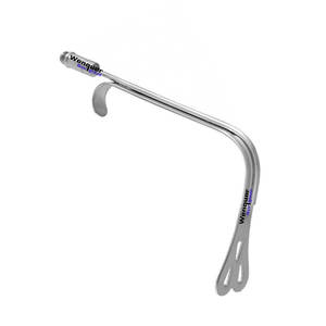 Wenquar Bulk Supply Écarteur mammaire/facial Weider en acier inoxydable avec éclairage à fibre optique - Product Image 1