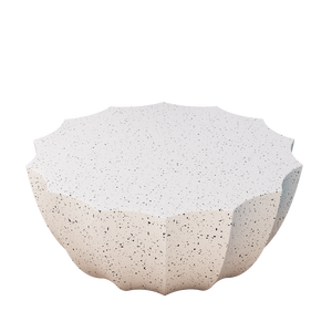 Tavolino da Caffè Moderno in Cemento MgO da 90 cm, Resistente e Impermeabile, per Terrazze, Giardini e Cortili - Product Image 5
