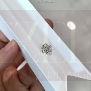 เพชรทรงกลม D VVS 1.5 กะรัต เพชรเลี้ยงในห้องปฏิบัติการ คุณภาพการเจียระไนเยี่ยม CVD HPHT เพชรหลวมสังเคราะห์ รับรองโดย IGI GIA - Product Image 4