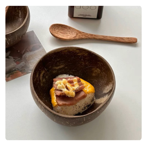 Tazón de Cáscara de Coco Hecho a Mano, Venta al Por Mayor de Fábrica, Natural, Ecológico, Listo para Exportación, Proveedor - Product Image 1