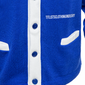 Cárdigan de punto con cuello en V de alta calidad, estilo universitario americano Jack & Jill, para unisex, gran venta. - Product Image 3