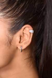 Pendientes de Diamantes para Oreja, Delicados, Minimalistas, de Lujo, para Cartílago y Hélix, Joyería al por Mayor, Oro Sólido de 14k, Precio de Fábrica - Product Image 2
