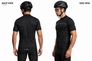 Custom Men's Printed Quick Dry Anti-Bacterial Bicycle Jersey Set Breathable Summer Short Sleeve <b>Road</b> Riding ODM Design OEM - Product Image 2