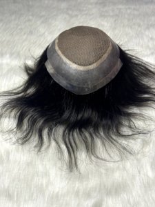 ระบบผมผู้ชาย Miraz Invisible Knots Injected PU Skin Base ผมแท้จากอินเดีย Remy  ดูเป็นธรรมชาติ - Product Image 3