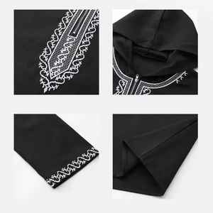 Djellaba de Ramadán, Abayas para Eid, Kaftán de Oración para Hombres, Abaya Abierta Musulmana, Cardigan Árabe Turco, Túnica Marroquí, Jubba, Thobe, Dishdasha Islámica - Product Image 3