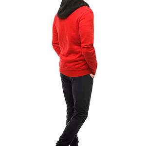 Nouvelle collection 2026 : Survêtement athlétique 2-en-1 pour homme, en polaire 100 % polyester, avec sweat à capuche et pantalon de jogging, idéal pour l'hiver - Product Image 3