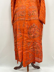 Robe Kimono en Soie Faite Main à Col en V, Veste Indienne à Manches Longues avec Cordon de Serrage, Douce, Longueur Complète, Tenue de Festival - Product Image 5