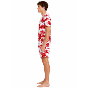 Ensemble T-shirt et short imprimés pour hommes, mode décontractée d'été, vêtements de sport, logo personnalisé, qualité supérieure, fabricant en gros - Product Image 4