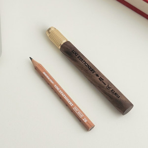 Porte-marqueur en laiton japonais avec support en bois de noyer, outil d'écriture et de dessin de qualité supérieure, 8 couleurs, largeur d'écriture 6 mm, cadeau de papeterie - Product Image 4