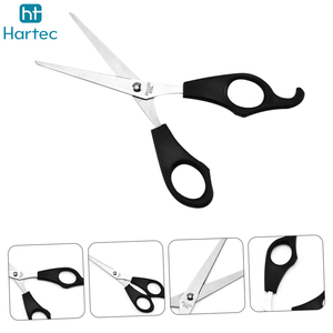 Ciseaux de coiffure professionnels en acier inoxydable avec manche en plastique noir – Fournisseur OEM – Produit phare pour salon de coiffure - Product Image 2