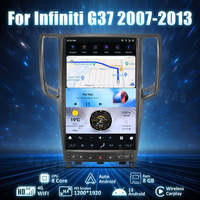 Autoradio Android 13 14,4'' AuCar, système de navigation GPS, écran Tesla, lecteur multimédia DVD pour Infiniti G37 2007-2013