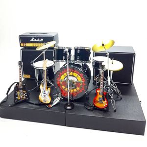 Guitarra y Batería en Miniatura de la Famosa Banda GnR |   Caja Exclusiva Gratuita para Figuras de Acción - Product Image 3