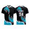 Proveedor mayorista de camisetas de críquet hechas a medida, fabricante profesional de ropa deportiva, camiseta de equipo de críquet con impresión por sublimación - Product Image 6
