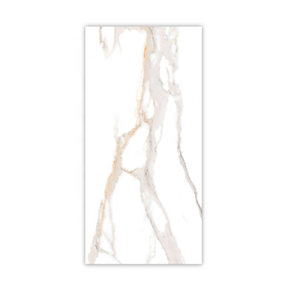 Nueva Baldosa de Porcelana Esmaltada Brillante con Aspecto de Mármol de 600X1200 mm, Baldosa Vitrificada GVT 2x4 PGVT de 60x120 - Product Image 4