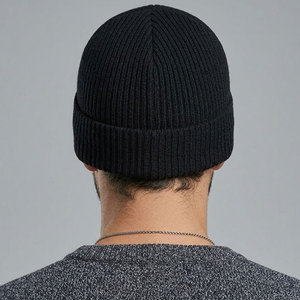 New Arrival Customizable Adjustable Warm Knit <b>Beanie</b> <b>Hat</b> for <b>Men</b> Women Soft Stretch Winter Comfortable Casual Outdoor Cold - Product Image 3