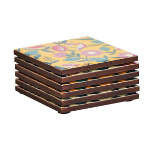 Collection de sous-verres classiques en MDF de qualité supérieure, multi-usages, colorés et imprimés. Achetez chez UF INTERNATIONAL crafts. - Product Image 5