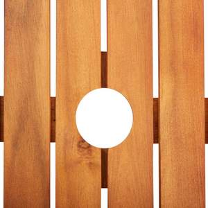 Conjunto de Comedor de Jardín de Madera Maciza de Acacia con 2 Asientos, Conjuntos de Jardín de Madera Maciza de Acacia - Product Image 4