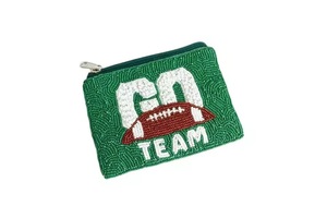 Handmade UGH Beaded Cotton Sports Style Coin <b>Purse</b> Fun Stylish Mini Pouch Coins Cards Essentials Perfect Gift Women Unique <b>Small</b> - Product Image 5