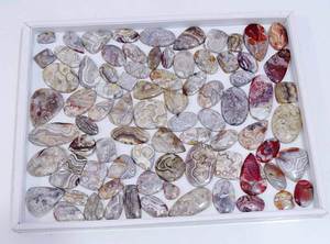 Vente en gros de cabochons en agate Crazy Lace naturelle authentique, magnifiques, en vrac, au meilleur prix, pierres précieuses brutes pour la fabrication - Product Image 2