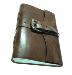 Diario Rústico de Cuero Genuino, Cuaderno Vintage Hecho a Mano, Recargable, Diario Personal, Libro de Viajes, Cuaderno de Bocetos, Diario de Recuerdos - Product Image 2