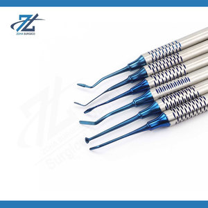 Dental Composite Filling Spatula Set 6PCS Double End High Quality Stainless Steel Resin Instruments Dentist <b>Tools</b> Machinery CE - Product Image 2