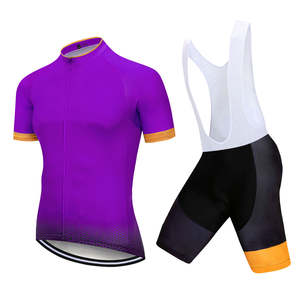 Conjunto de Jersey de Ciclismo de Alta Calidad, Anti-UV, Ecológico, de Secado Rápido, Ligero, 100% Poliéster, Personalizado para Equipos Profesionales, Camiseta de Ciclismo de Manga Larga - Product Image 3
