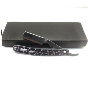 Manufacturing Wholesale Color Customizable Stainless Steel Barber <b>Razor</b> Folding <b>Straight</b> <b>Razor</b> - Product Image 2