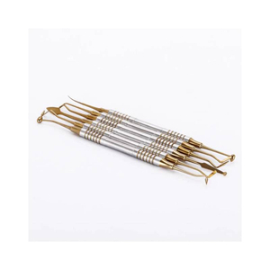 Titanium Plated Dental Instruments Set of 6 Composite <b>Resin</b> Filling Spatulas for Professional Use By Mahfooz Instruments - Product Image 6