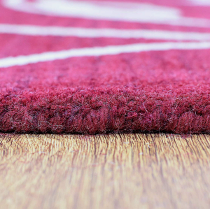 Tapis multicolores en laine tuftée à la main, de haute qualité, écologiques, antidérapants, pour salon, enfants, hôtels, bureaux - Product Image 6