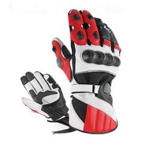 Custom Multi Color Leather Soft Breathable Full Finger Winter Outdoor Motorbike <b>Gloves</b> OEM Protective Racing Sports <b>Gloves</b> - Product Image 5